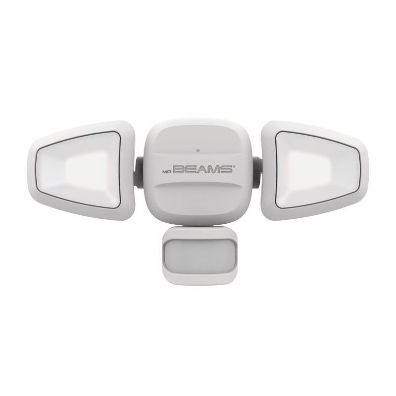 MR. BEAMS - Mr. Beams Motion-Sensing Battery Powered LED White Security Light [MB3200-WHT]