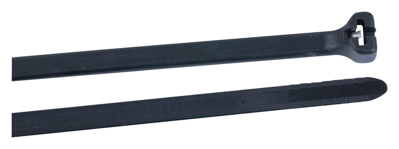 GARDNER BENDER - Gardner Bender 28 in. L Black Cable Tie 3 pk