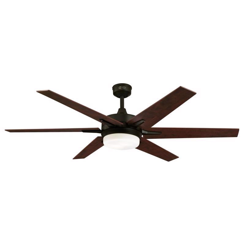 WESTINGHOUSE - Westinghouse 60 in. Bronze Black LED Indoor Ceiling Fan