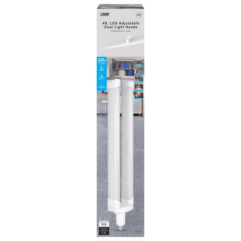 FEIT - Feit 40 W ED26 LED Foldable Light 5000 lm Daylight High Lumen 1 pk