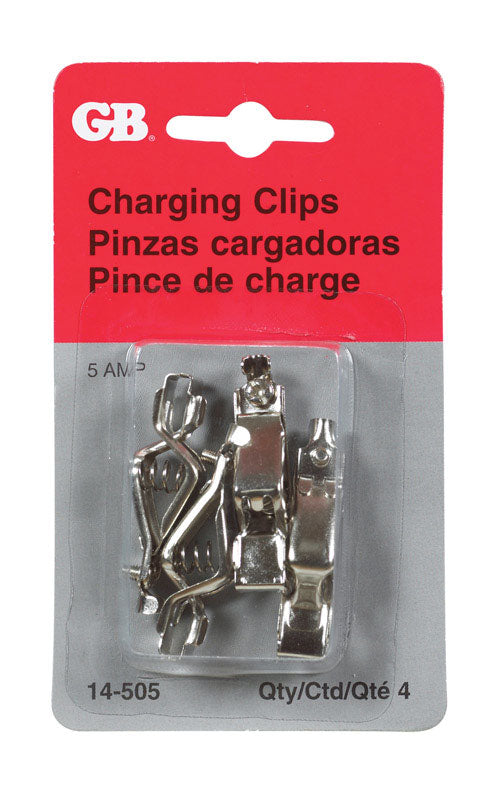 GARDNER BENDER - Gardner Bender 5 amps Battery Charging Clips 4 pk