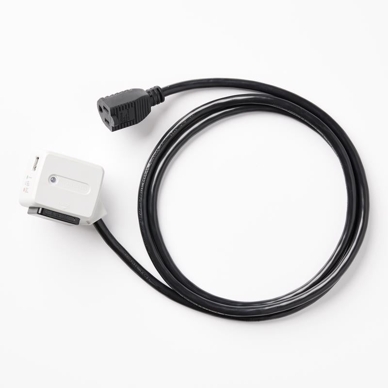 CHARG - Charg SurgeSwap 6 ft. L 1 outlets Surge Protector Black 1000 J