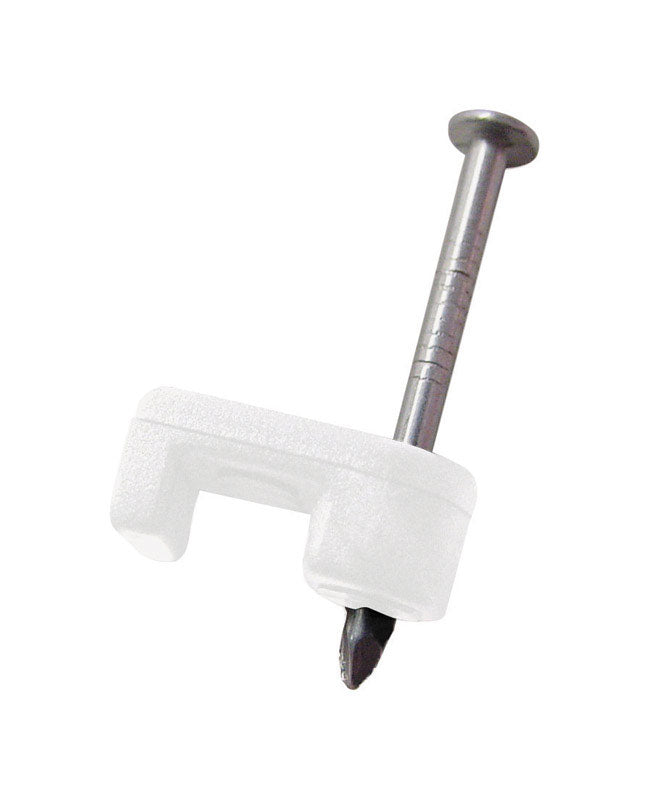 GARDNER BENDER - Gardner Bender 3/16 in. W Plastic Insulated Wire Staple 25 pk [PSW-1600T]