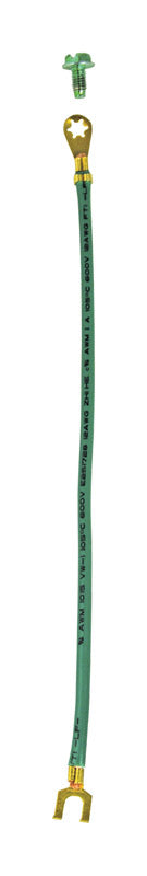GARDNER BENDER - Gardner Bender 0.08 in. D X 8 in. L Grounding Pigtails 2 pk