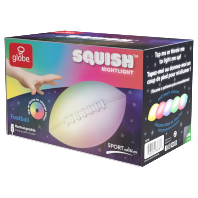 GLOBE ELECTRIC - Globe Electric Squish Manual Battery Powered Football LED Night Light