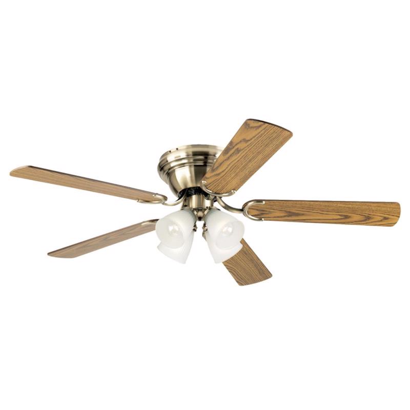 WESTINGHOUSE - Westinghouse 52 in. Antique Brass Brown LED Indoor Ceiling Fan [7311648]