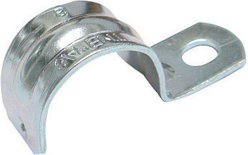 SIGMA ENGINEERED SOLUTIONS - Sigma Engineered Solutions ProConnex 2-1/2 in. D Zinc-Plated Steel 1 Hole Strap 1 pk