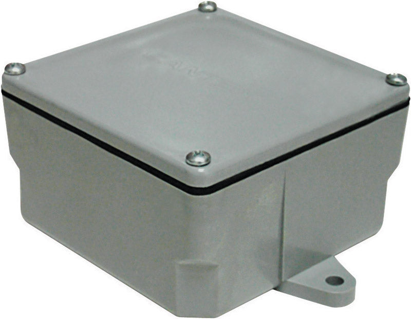 CANTEX - Cantex Square PVC 1 gang Junction Box Gray [5133709U]