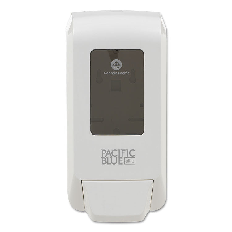 Georgia Pacific Professional - Pacific Blue Ultra Soap/Sanitizer Dispenser, 1,200 mL, White