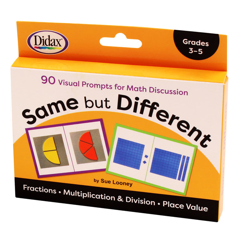 DIDAX - Same but Different Cards, Grades 3-5