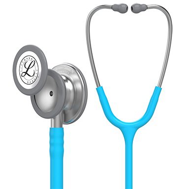 Solventum Corporation - Clinician Stethoscope 3M™ Littmann® Classic III™ Turquoise 1-Tube 27 Inch Tube Convertible Chestpiece [1/EA]