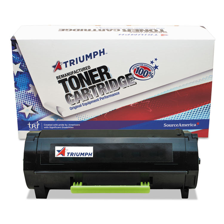Triumph - Remanufactured 50F0UA0 High-Yield Toner, 25,000 Page-Yield, Black