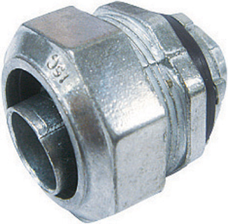 SIGMA ENGINEERED SOLUTIONS - Sigma Engineered Solutions 1/2 in. D Die-Cast Zinc Straight Connector For Liquid Tight 1 pk