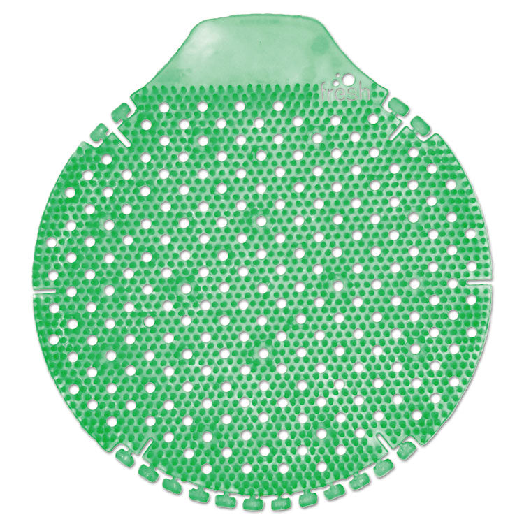 Fresh Products - Tidal Wave, Urinal Screens, Cucumber Melon Scent, 0.42 oz, Green, 6/Box