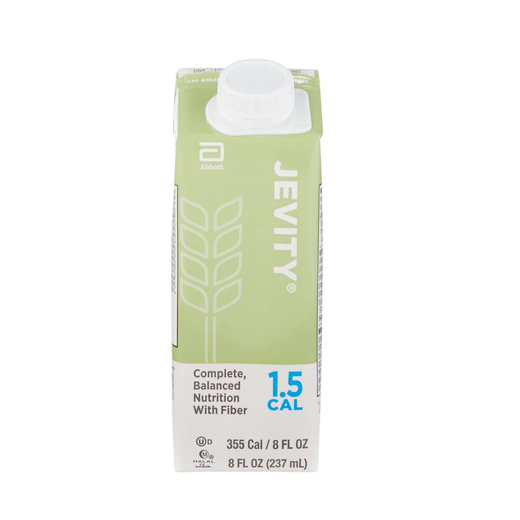 Abbott Nutrition - Tube Feeding Formula Jevity® 1.5 Cal with Fiber Unflavored Liquid 8 oz. Reclosable Carton [1/EA]