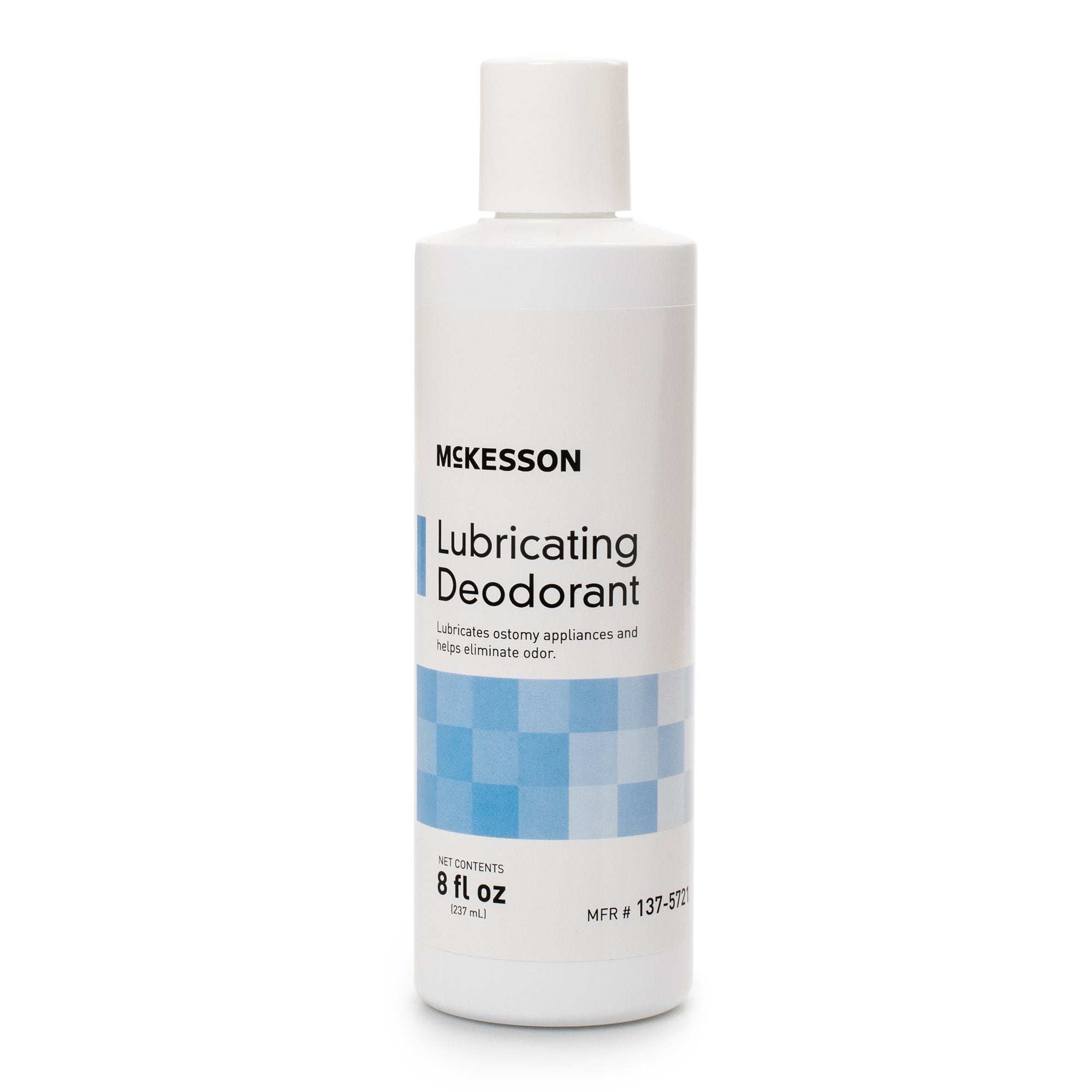 McKesson Brand - Lubricating Ostomy Appliance Deodorant McKesson Lubricating, 8 oz., Squeeze Bottle, Unscented [6/CS]