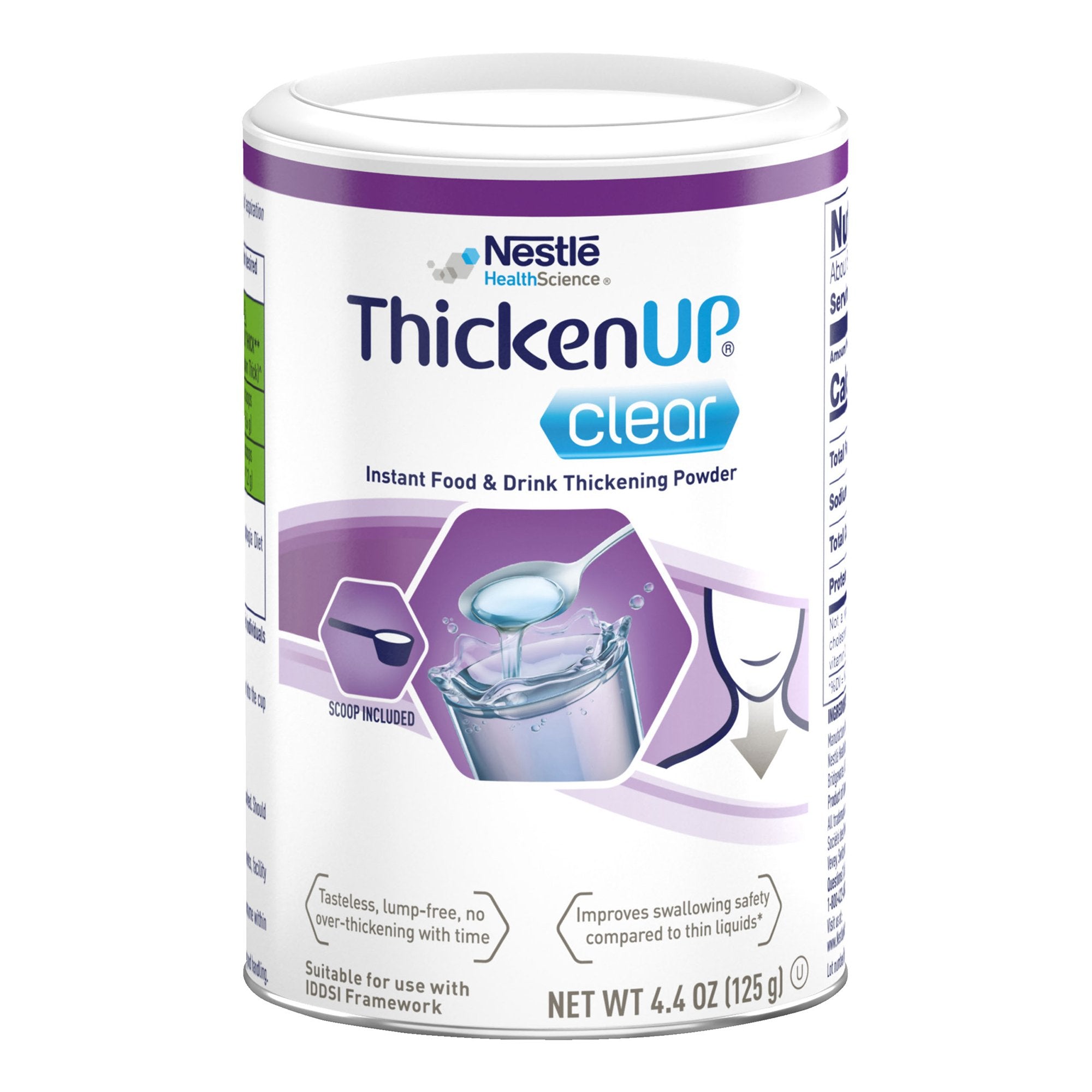 Nestle Healthcare Nutrition - Food and Beverage Thickener ThickenUp® Clear 4.4 oz. Canister Unflavored Powder IDDSI Level 0 Thin [1/EA]
