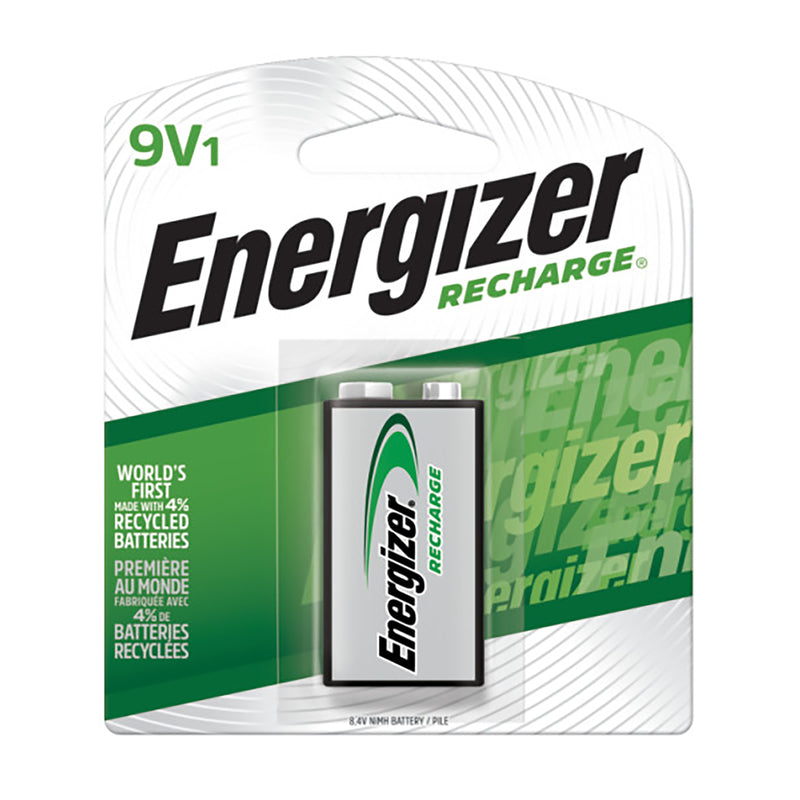 ENERGIZER - Energizer Recharge NiMH 9-Volt 1.2 V 150 Ah Rechargeable Battery NH22NBP 1 pk