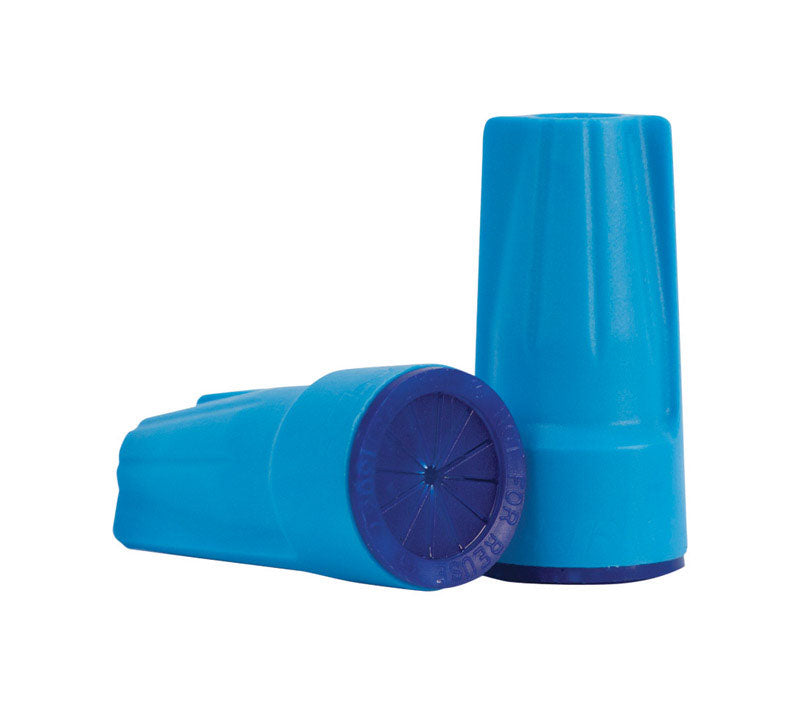 KING INNOVATION - King Innovation DryConn 14-6 AWG Copper Wire Waterproof Wire Connector Aqua/Blue 15 pk