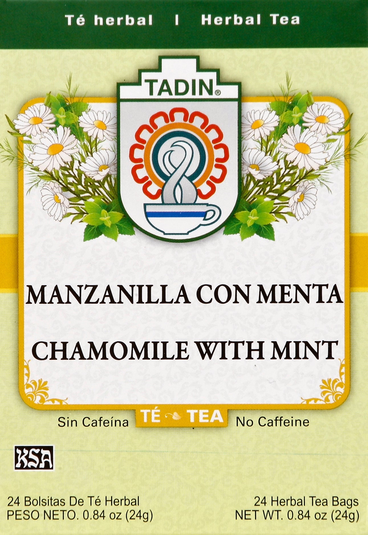 Tadin Herbal Tea 25 ea - Case of 6