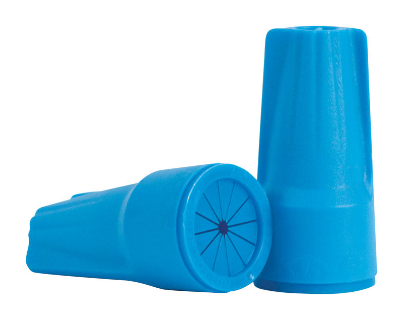 KING INNOVATION - King Innovation DryConn 22-8 AWG Insulated Underground Wire Connector Blue 2 pk