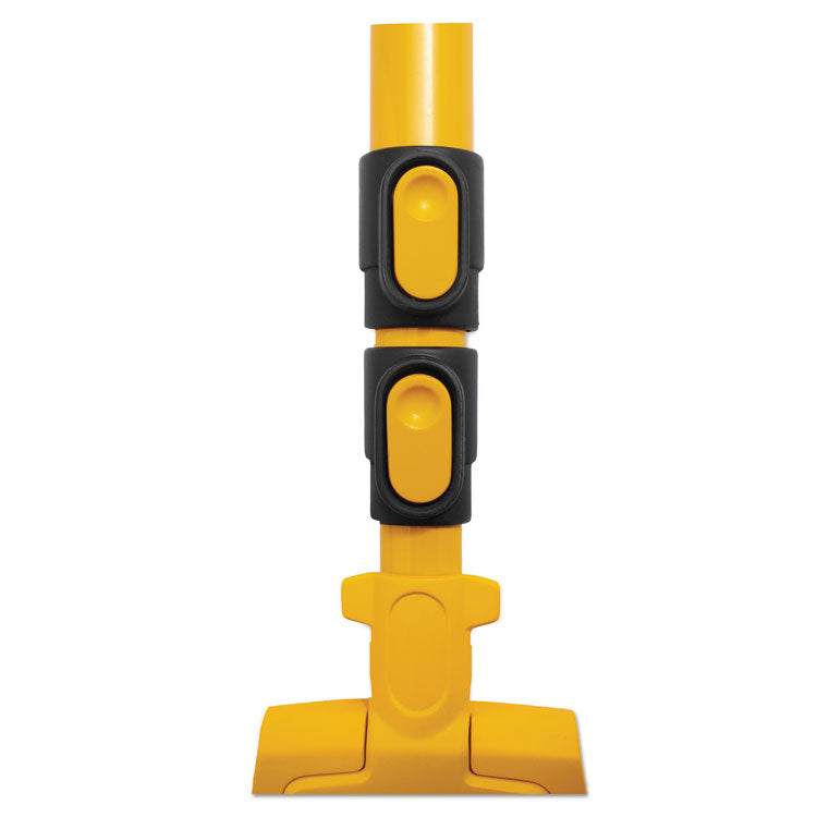 Rubbermaid Commercial - Collapsible Spill Mop Handle, 22" to 47.5", Yellow, 12/Carton