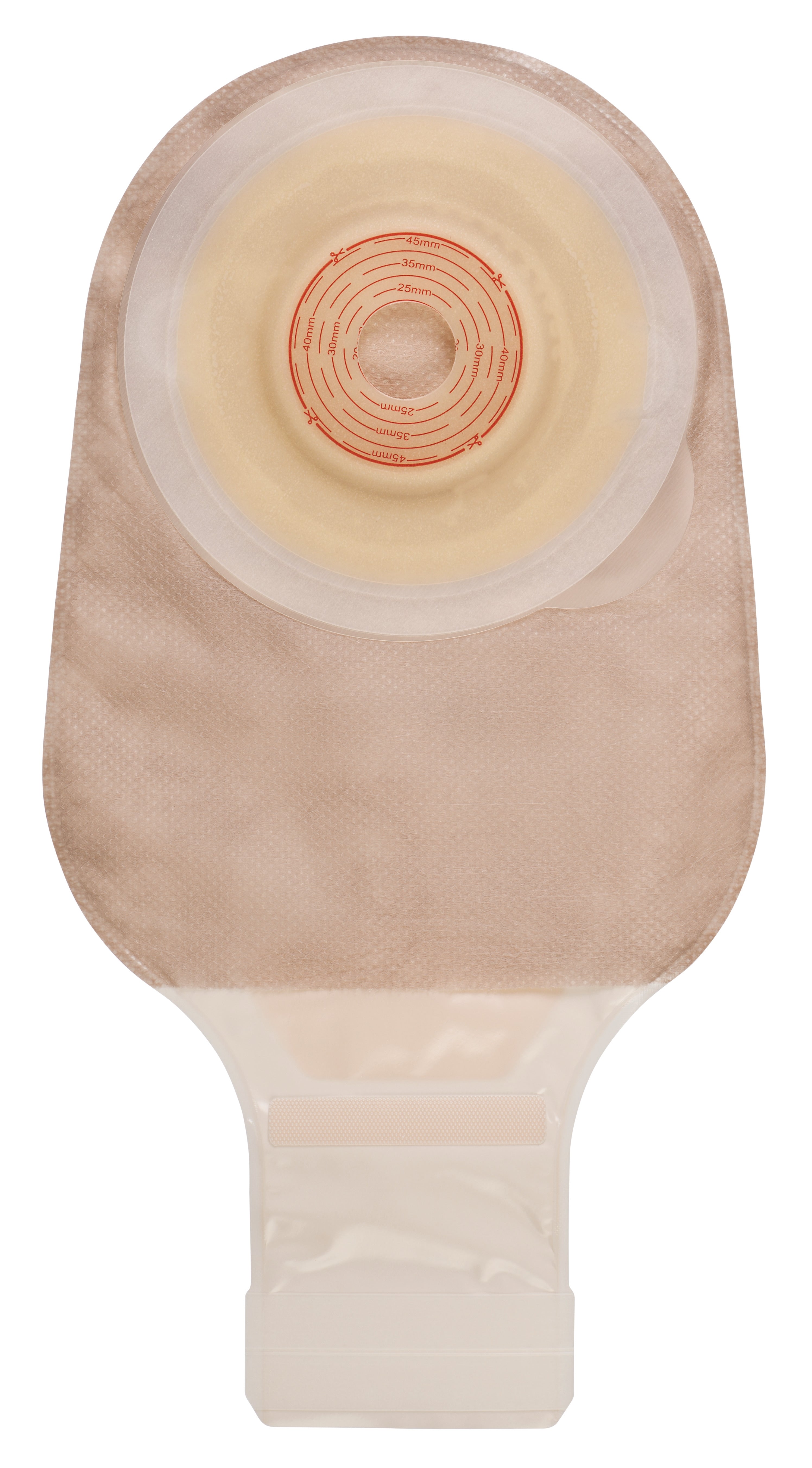 ConvaTec - Ostomy Pouch Esteem®+ One-Piece System Soft Convex V2, Trim to Fit 3/5 to 1-3/5 Inch Stoma Drainable [10/BX]