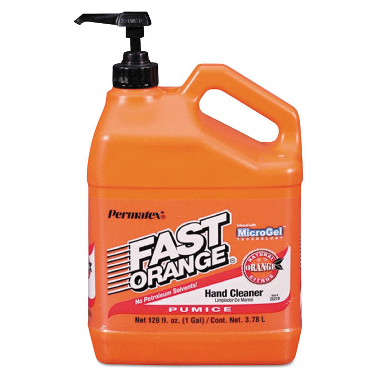 FAST ORANGE - Pumice Hand Cleaner, Citrus Scent, 1 gal Dispenser