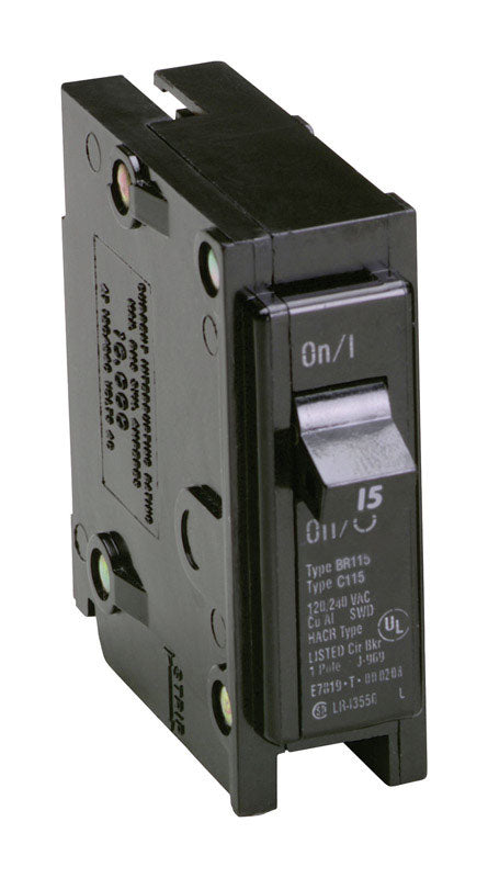 CUTLER HAMMER - Eaton Cutler-Hammer 15 amps Plug In Single Pole Circuit Breaker [BR115]