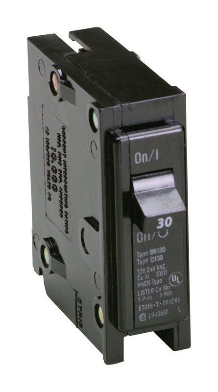CUTLER HAMMER - Eaton Cutler-Hammer 30 amps Plug In Single Pole Circuit Breaker [BR130]