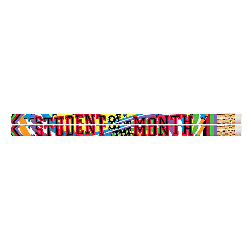 MUSGRAVE PENCIL COMPANY - Student of the Month Pencil, 12 Per Pack, 12 Packs