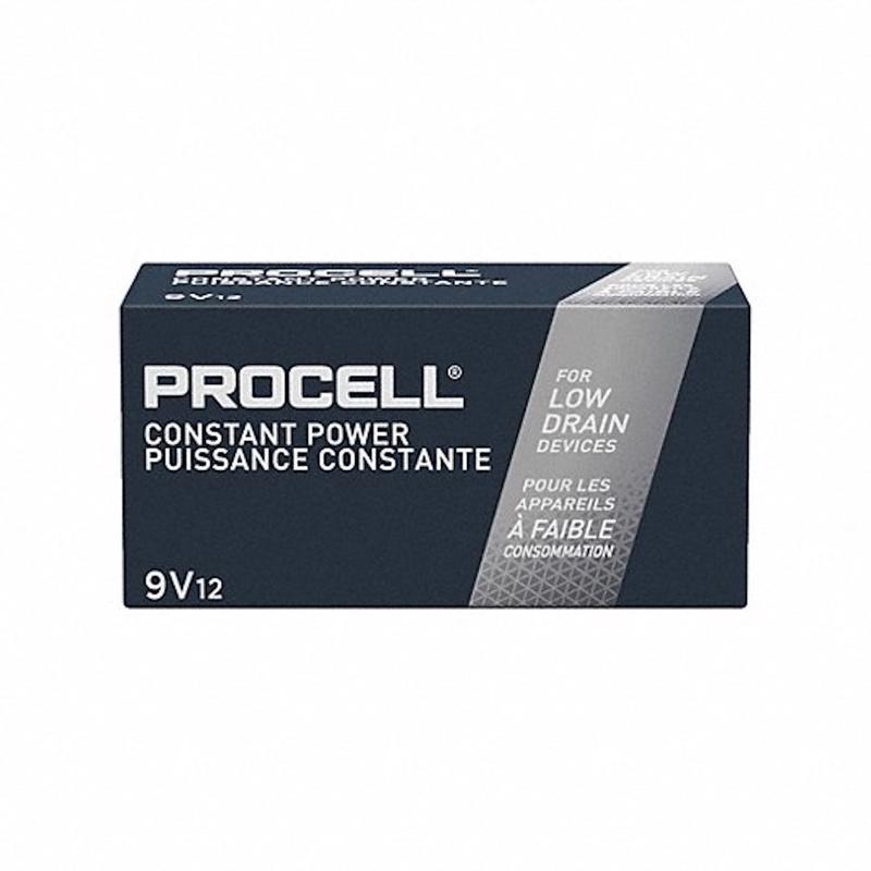 PROCELL PROFESSIONAL BATTERIES - Procell Professional Batteries Procell Constant 9-Volt Alkaline Batteries 12 pk Boxed