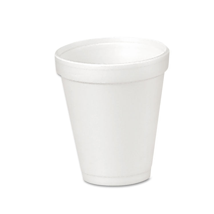 Dart - Foam Drink Cups, 4 oz, 50/Bag, 20 Bags/Carton