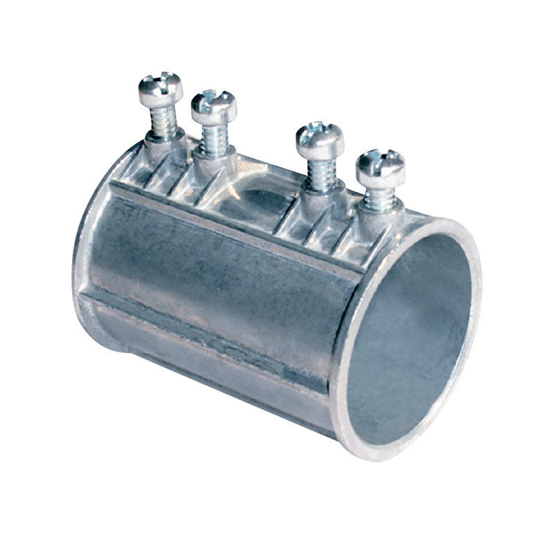 SIGMA ENGINEERED SOLUTIONS - Sigma Engineered Solutions ProConnex 1-1/4 in. D Die-Cast Zinc Set Screw Coupling For EMT 1 pk