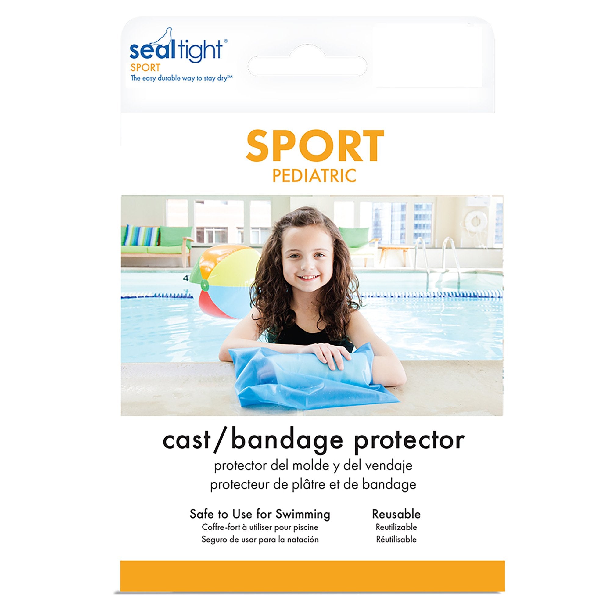 Brownmed - Arm Cast Protector SEAL-TIGHT® Sport Small Thermoplastic Elastomer 19 Inch Arm Length [1/EA]