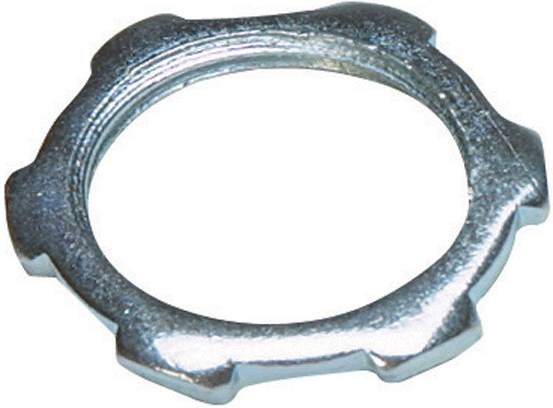 SIGMA ENGINEERED SOLUTIONS - Sigma Engineered Solutions 2 in. D Zinc-Plated Steel Electrical Conduit Locknut For Rigid/IMC 1 pk - Case of 25