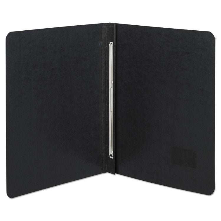 ACCO - PRESSTEX Report Cover with Tyvek Reinforced Hinge, Side Bound, Two-Piece Prong Fastener, 3" Capacity, 8.5 x 11, Black/Black