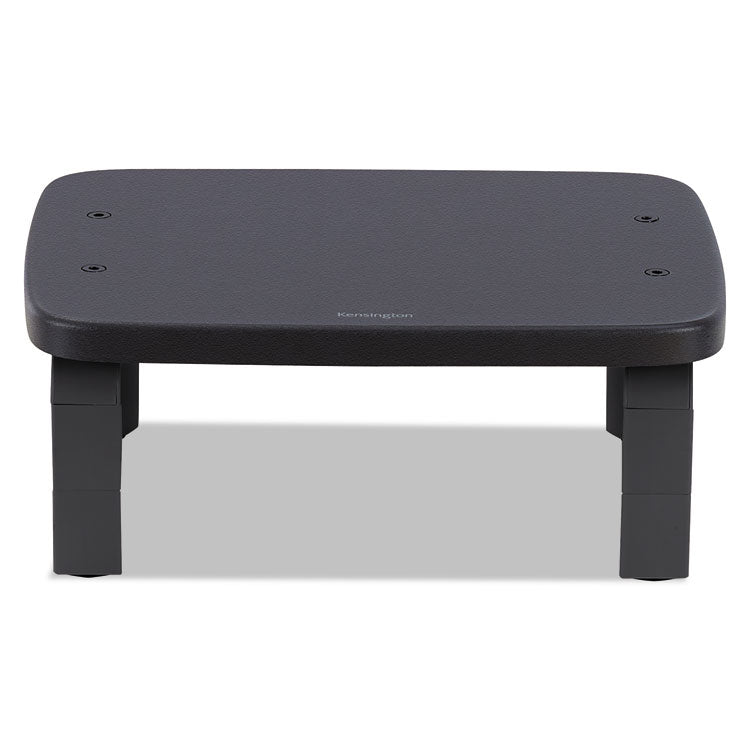 Kensington - SmartFit Monitor Stands, 12.25" x 2.25" x 1.75" to 4.75", Black, Supports 40 lbs