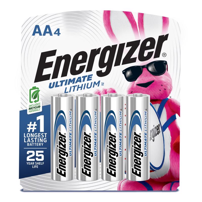 ENERGIZER - Energizer Ultimate Performance Lithium AA 1.5 V Camera Battery L91BP-4 4 pk