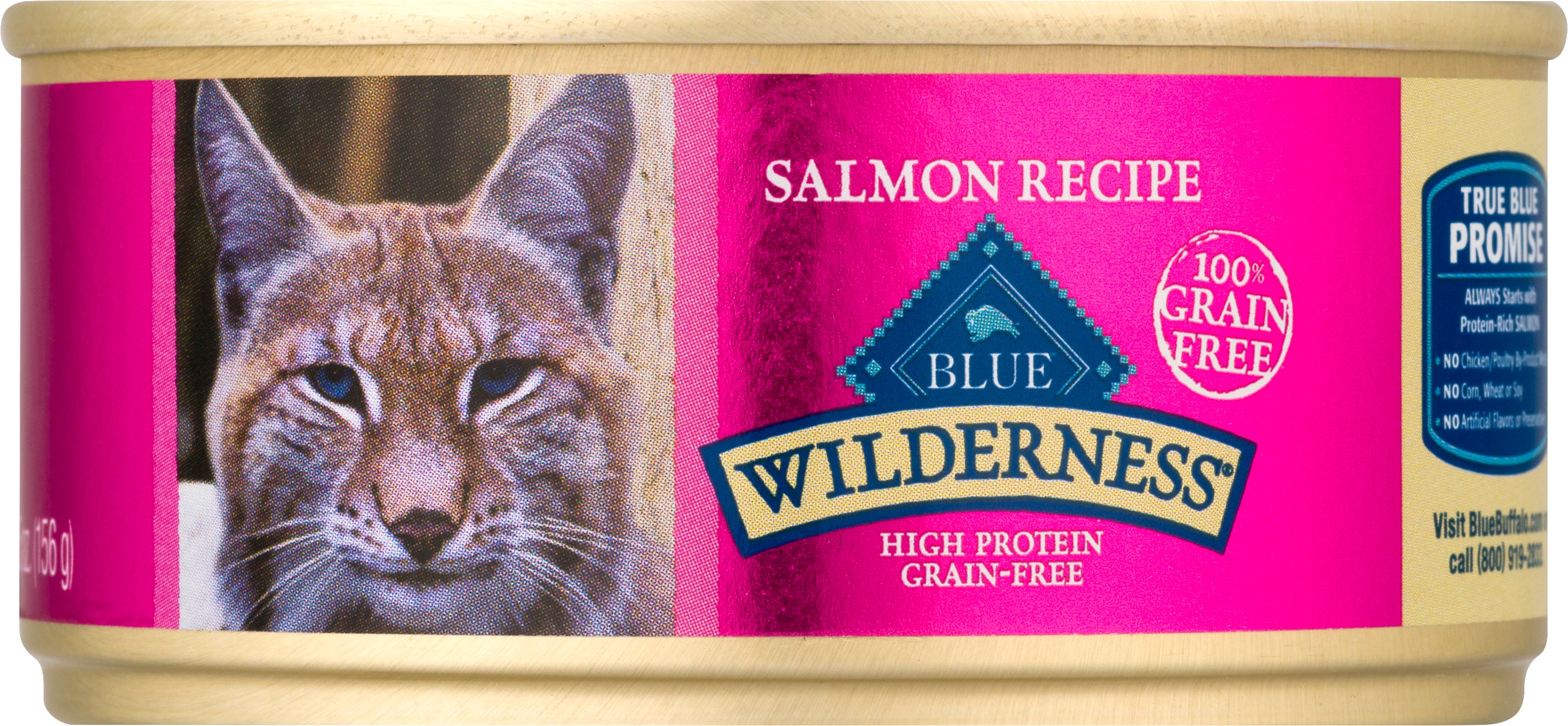 Blue Buffalo Salmon Recipe Cat Food 5.5 oz - Case of 24