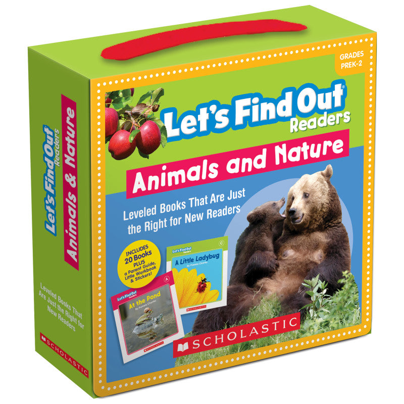SCHOLASTIC TEACHING SOLUTIONS - Let's Find Out Readers: Animals & Nature / Guided Reading Levels A-D (Single-Copy Set)