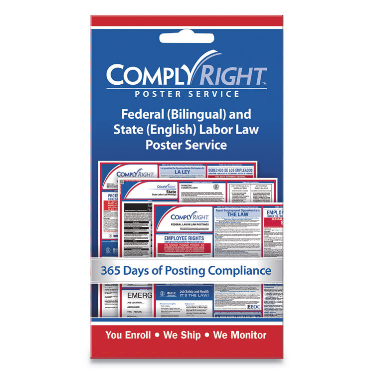 ComplyRight - Labor Law Poster Service, "State Labor Law", 4 x 7