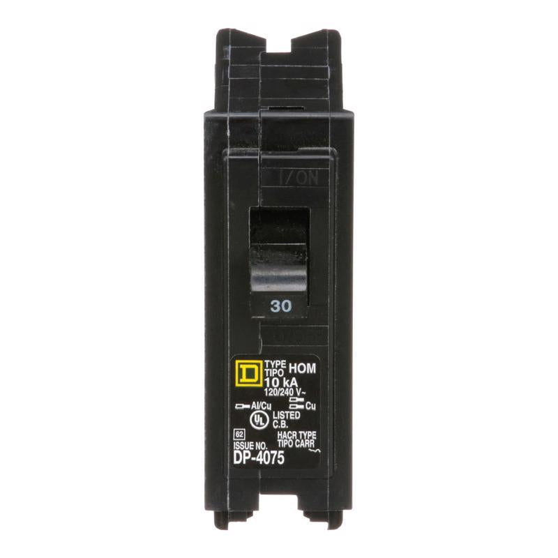 SQUARE D - Square D HomeLine 30 amps Surge Single Pole Circuit Breaker [HOM130C]