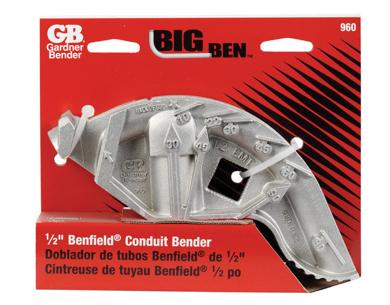 GARDNER BENDER - Gardner Bender Big Ben 1/2 in. Conduit Bender 7.7 in. L 1 pc