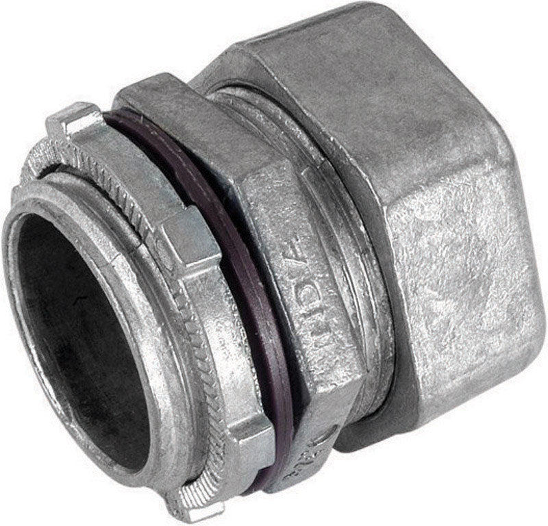 SIGMA ENGINEERED SOLUTIONS - Sigma Engineered Solutions ProConnex 1-1/4 in. D Zinc-Plated Steel Rain-Tight Compression Connector