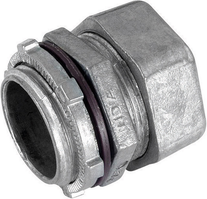 SIGMA ENGINEERED SOLUTIONS - Sigma Engineered Solutions ProConnex 1-1/2 in. D Zinc-Plated Steel Rain-Tight Compression Connector