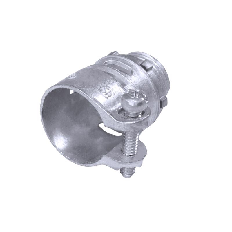 SIGMA ENGINEERED SOLUTIONS - Sigma Engineered Solutions 1 in. D Die-Cast Zinc Squeeze Connector For BX, MC and FLEX 1 pk - Case of 10