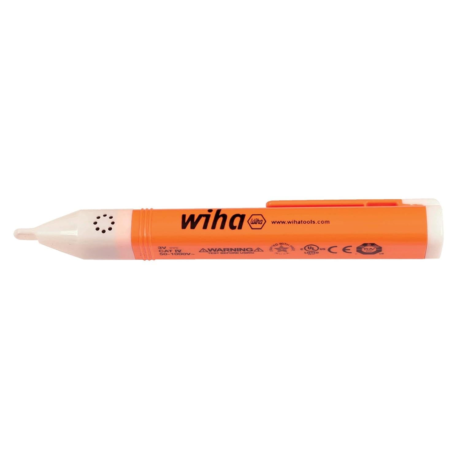 Wiha Insulated SoftFinish Screwdriver Cat III Voltage Detector Set Toolbox Tray - 19 Piece Set