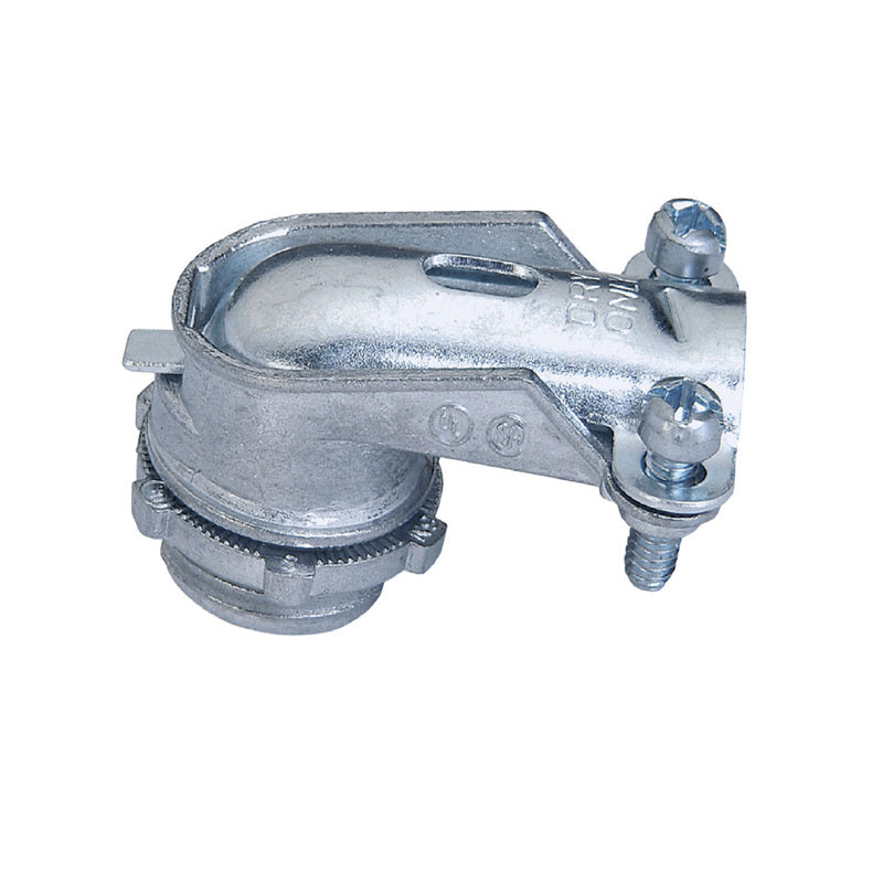 SIGMA ENGINEERED SOLUTIONS - Sigma Engineered Solutions 1 in. D Die-Cast Zinc 90 Degree Squeeze Connector For FMC/RWFMC 1 pk