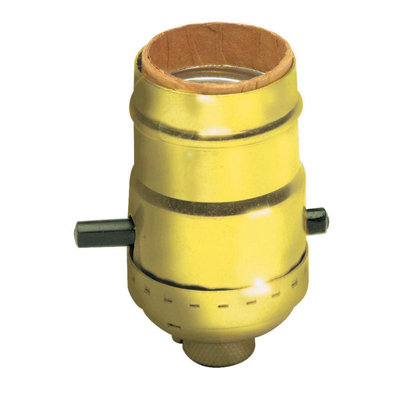 LEVITON MFG. CO. - Leviton Aluminum Incandescent Medium Base Socket 1 pk [C20-06098-0PG]
